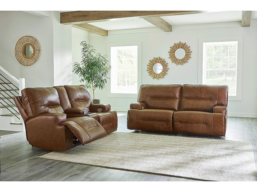 Francesca Power Reclining Sofa and Loveseat