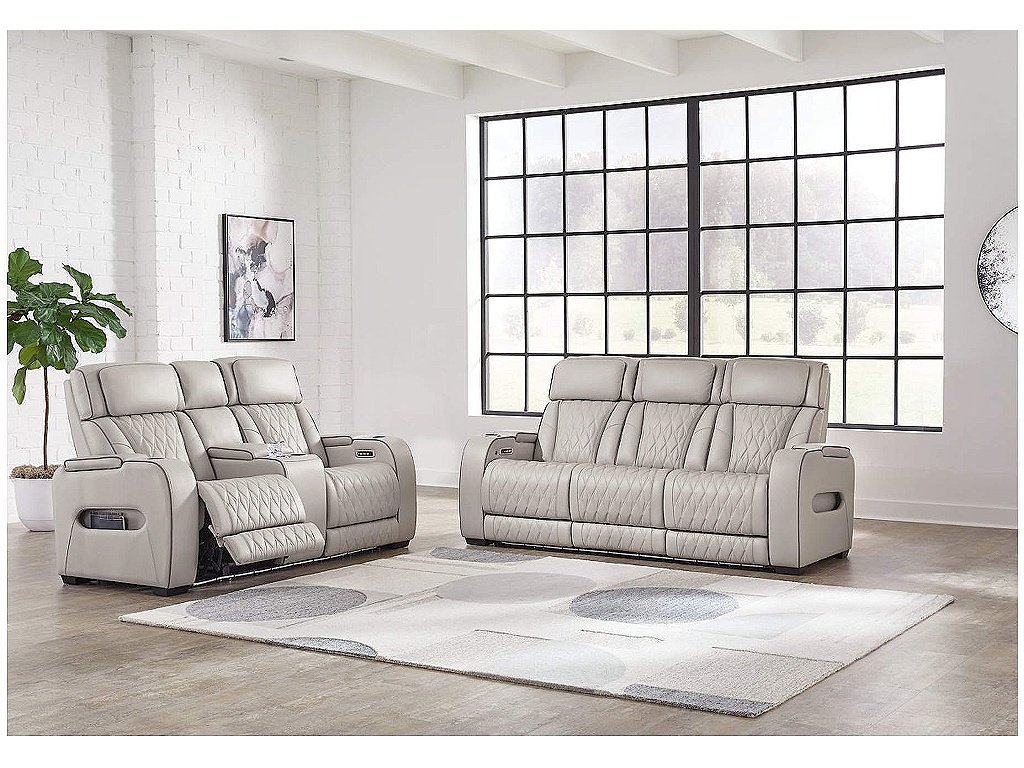 Boyington Power Reclining Sofa and Loveseat