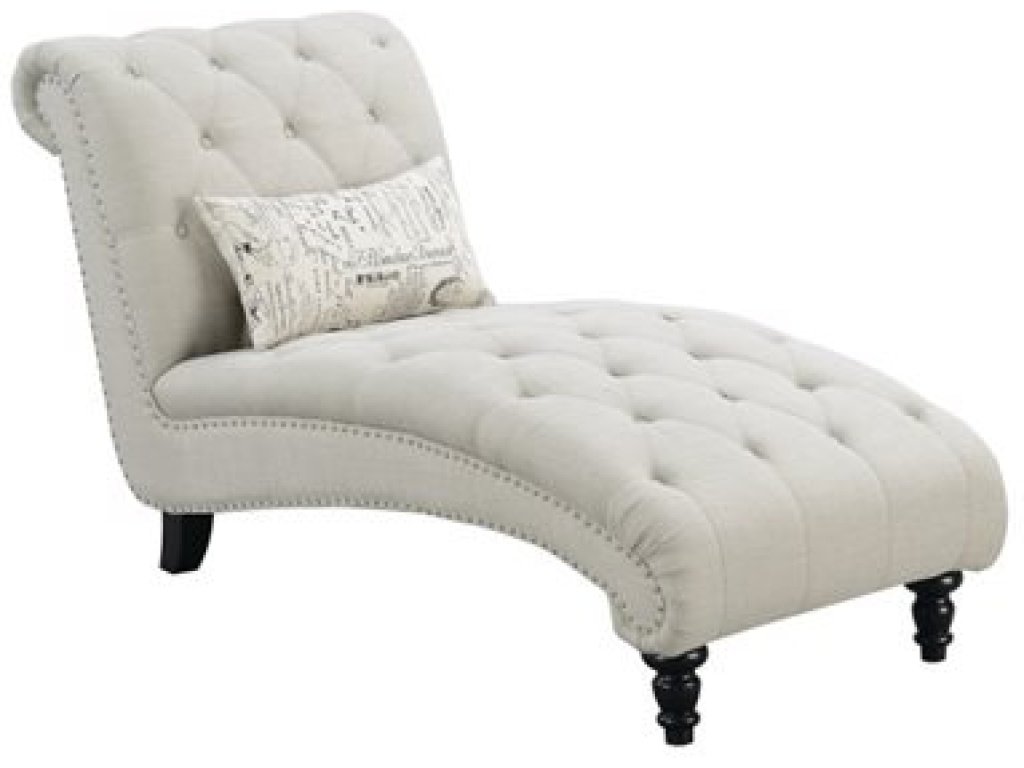 Chaise W / 1 Pillow-Beige