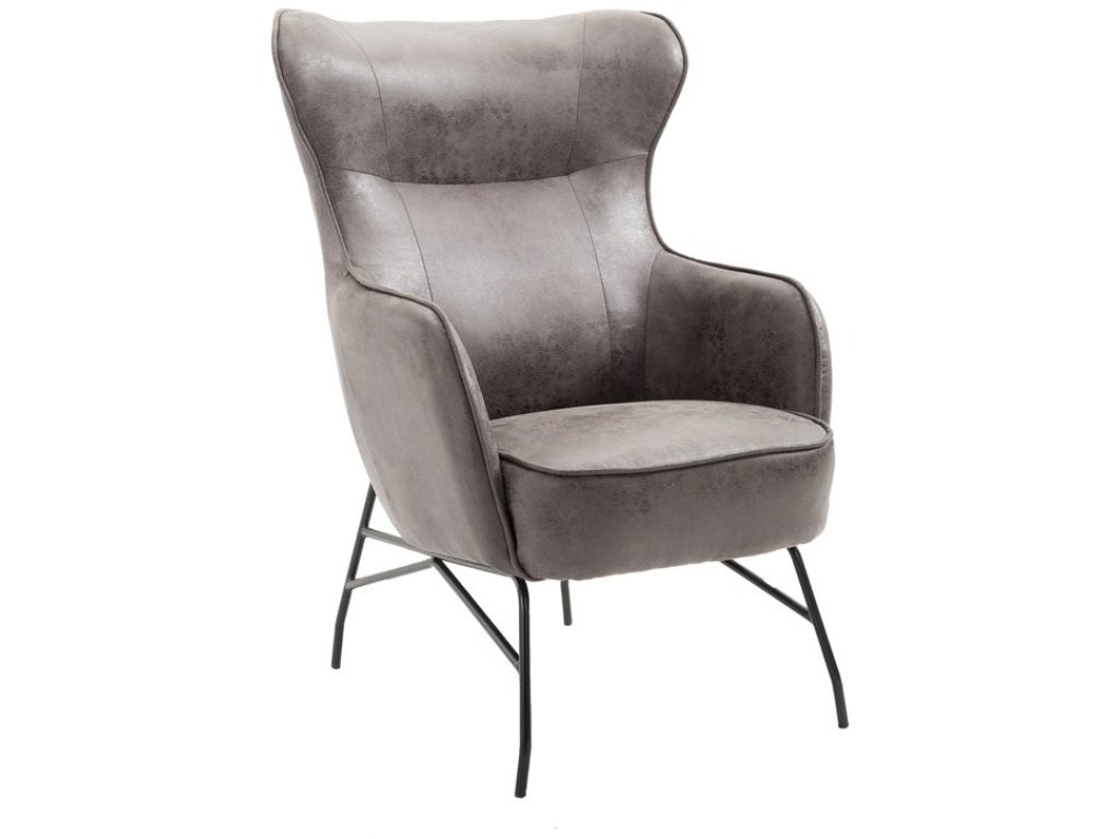 Accent Chair-Charcoal