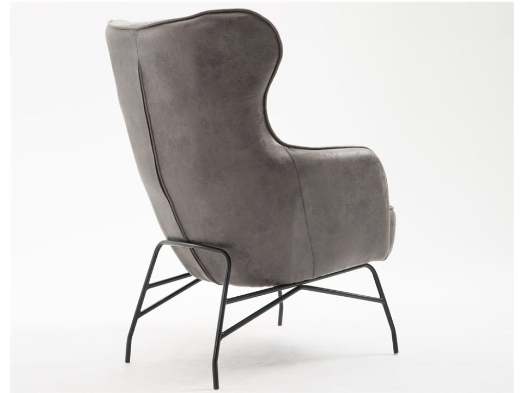 Accent Chair-Charcoal