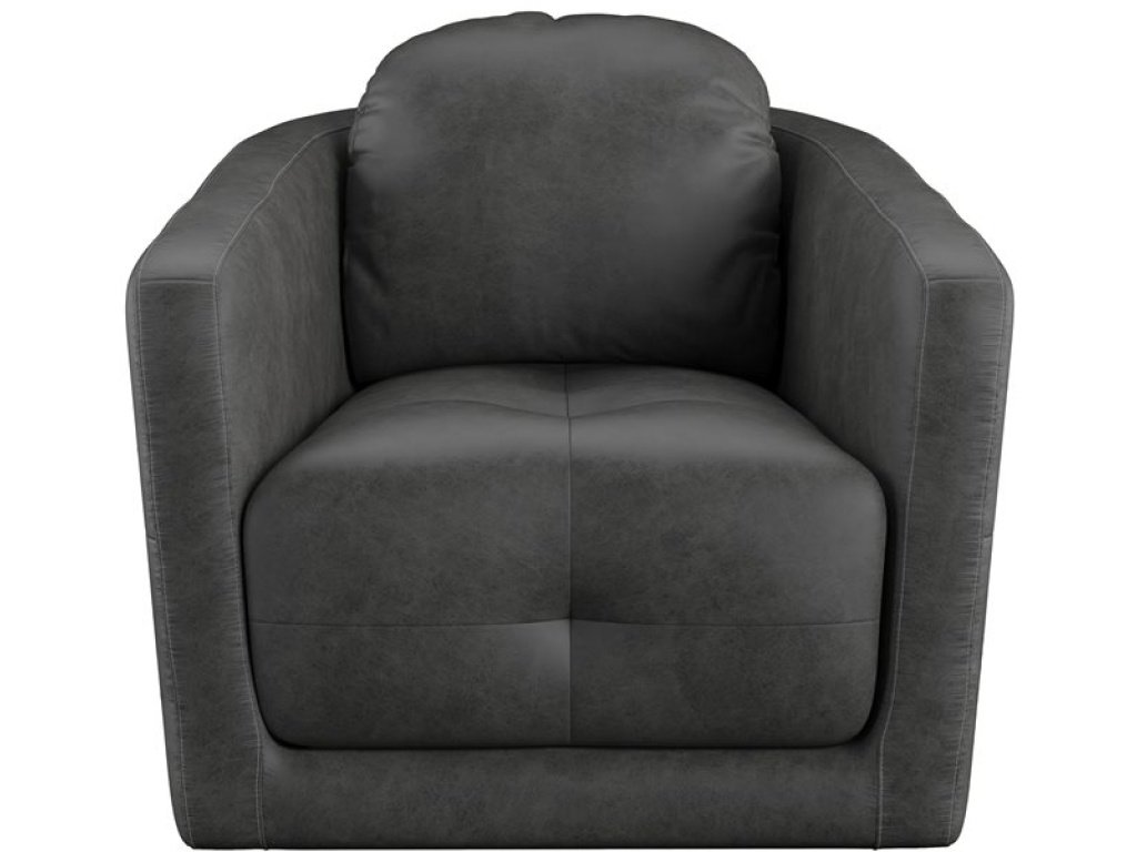 Swivel Chair-Steel Grey