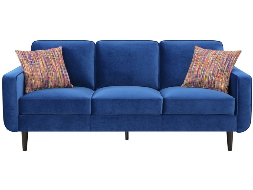 Sofa W / 2 Pillows-Royal Blue