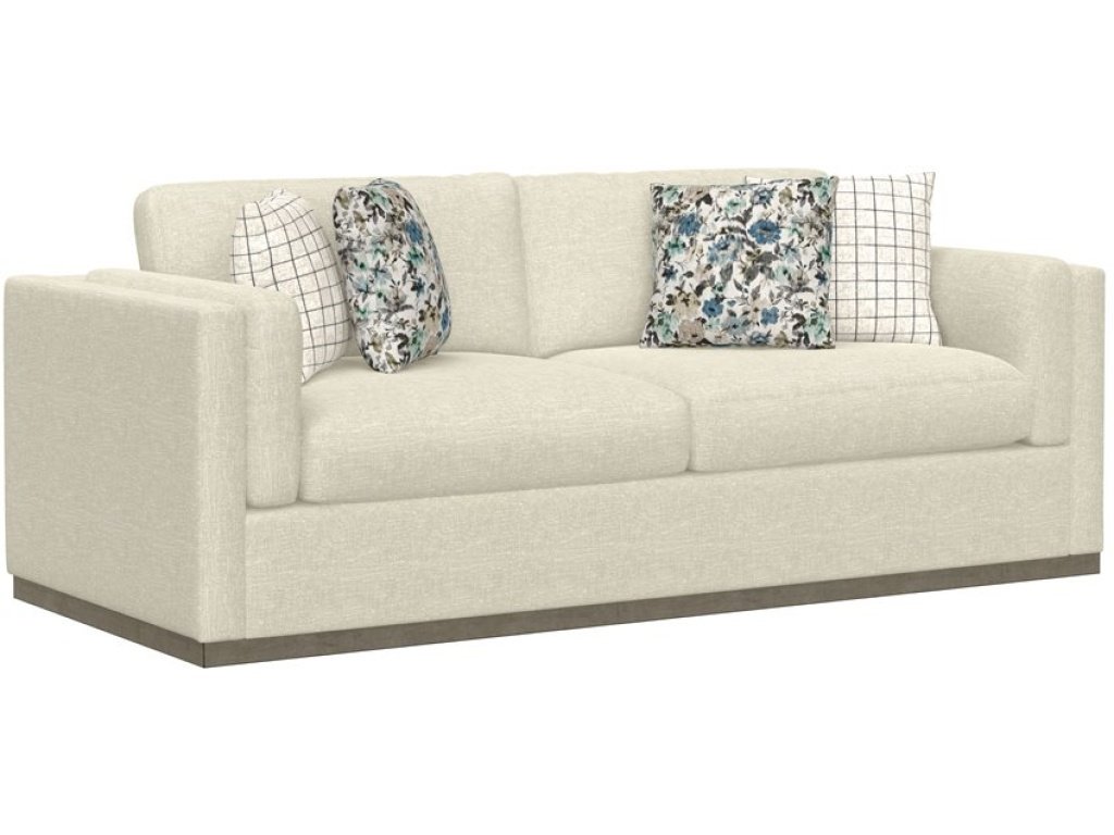 Sofa W / 4 Pillows - Cream