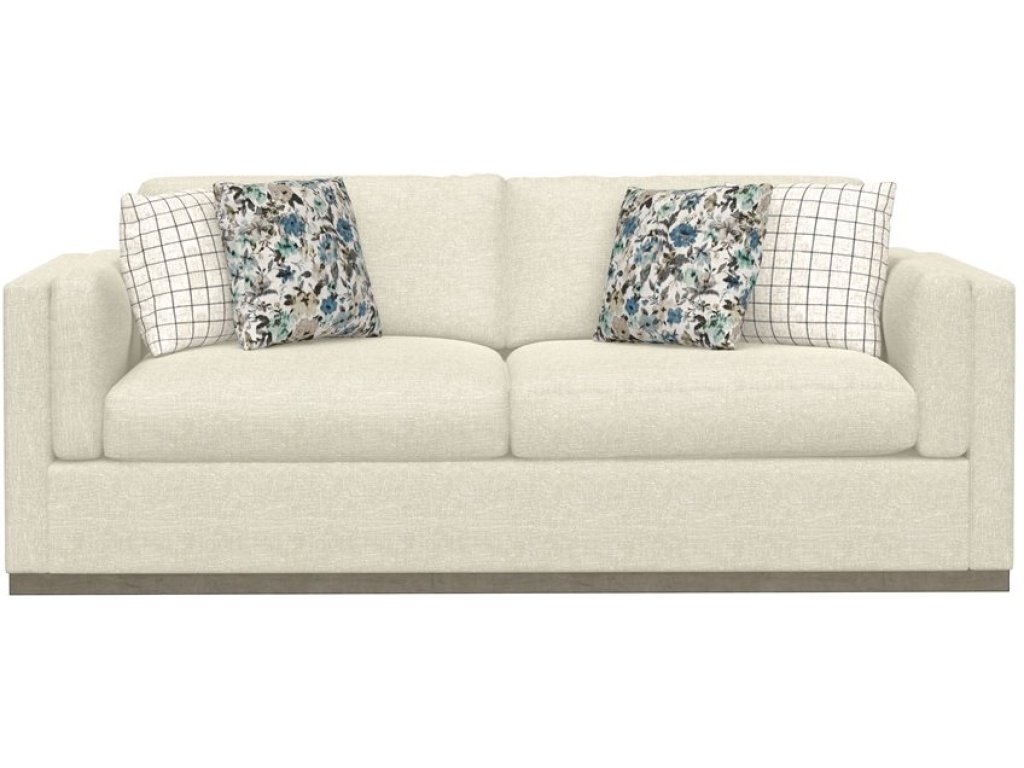 Sofa W / 4 Pillows - Cream