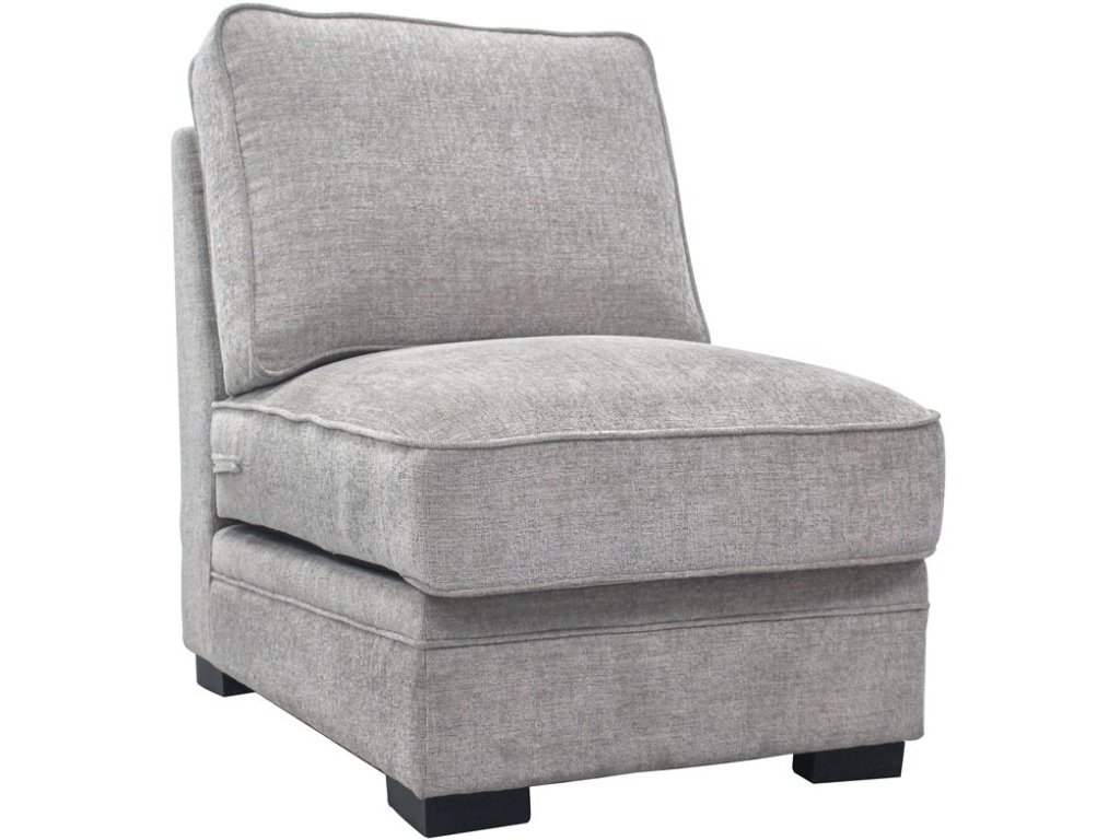 Armless Chair -Light Grey