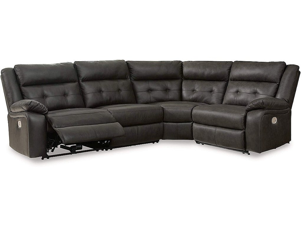 Mackie Pike 4-Piece Power Reclining Sectional