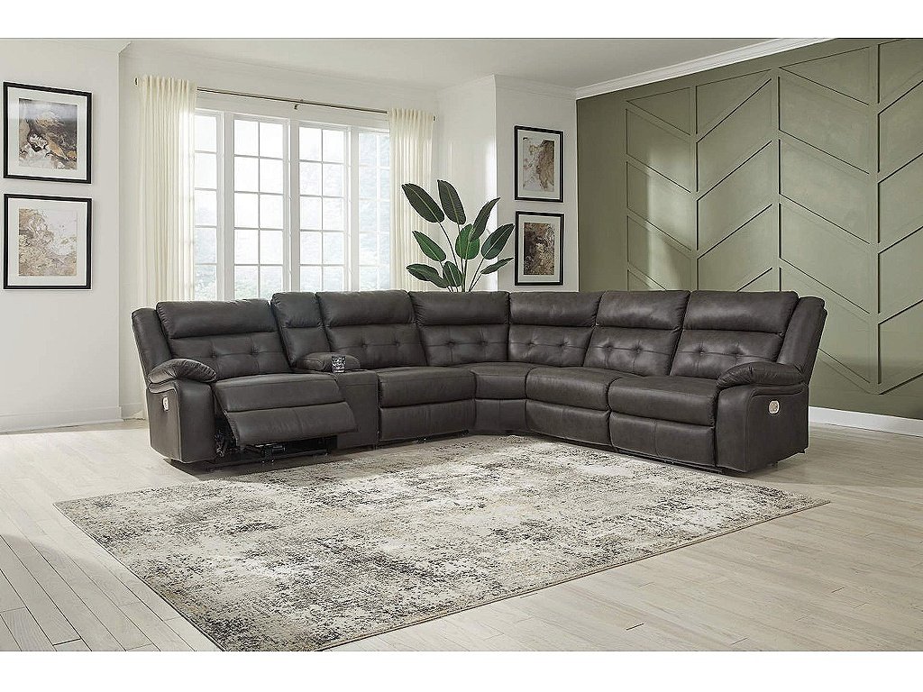 Mackie Pike 6-Piece Power Reclining Sectional