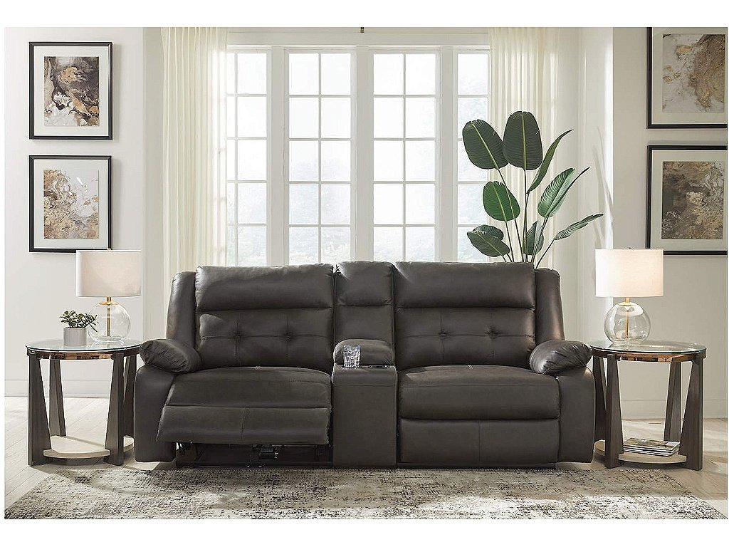 Mackie Pike 3-Piece Power Reclining Sectional Loveseat with Console