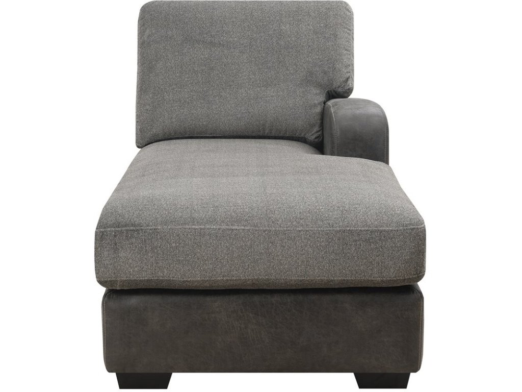 Rsf Chaise W / 3 Pillows- Grey