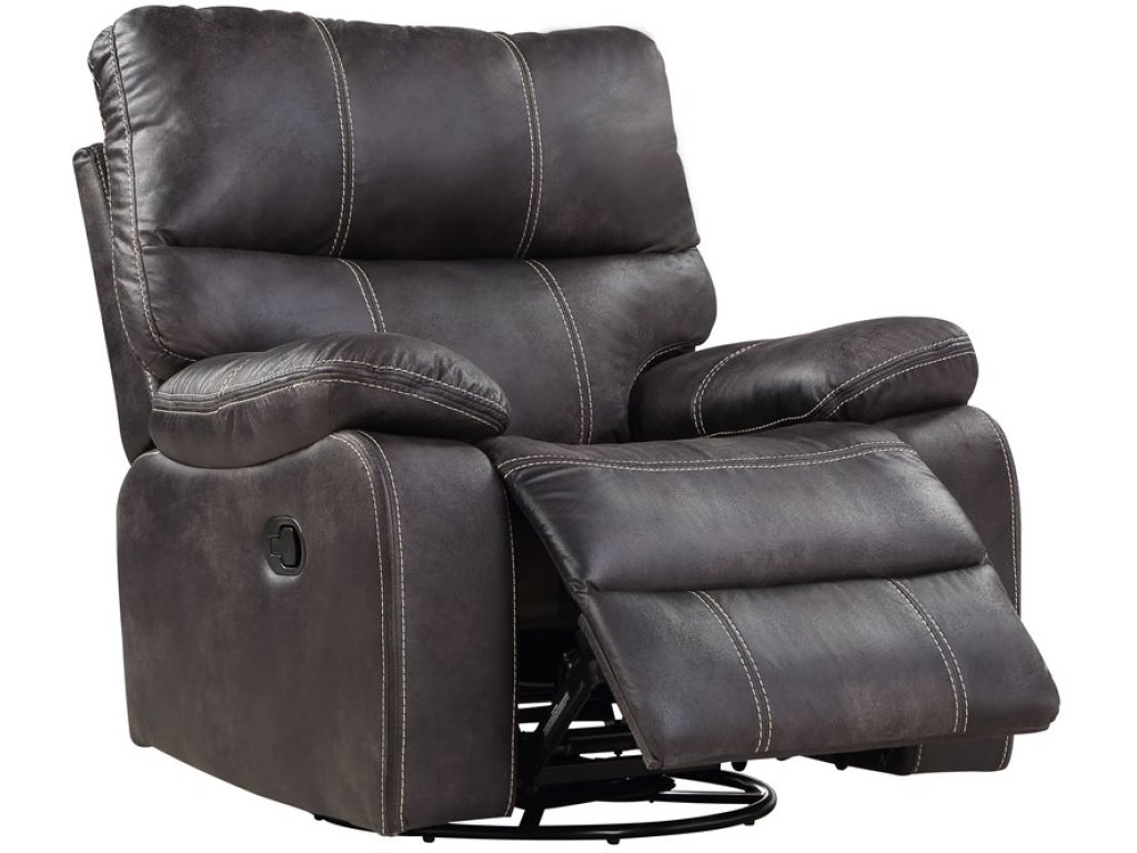 Swivel Glider Recliner-Grey