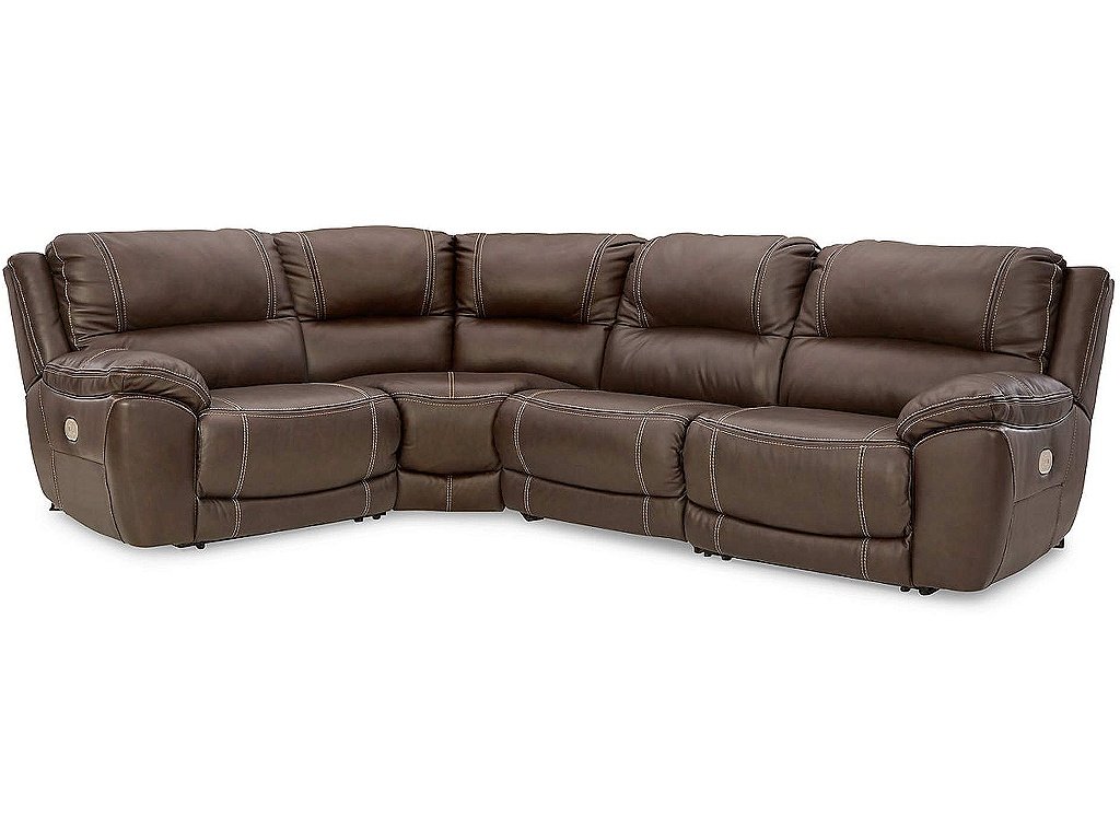 Dunleith 4-Piece Power Reclining Sectional