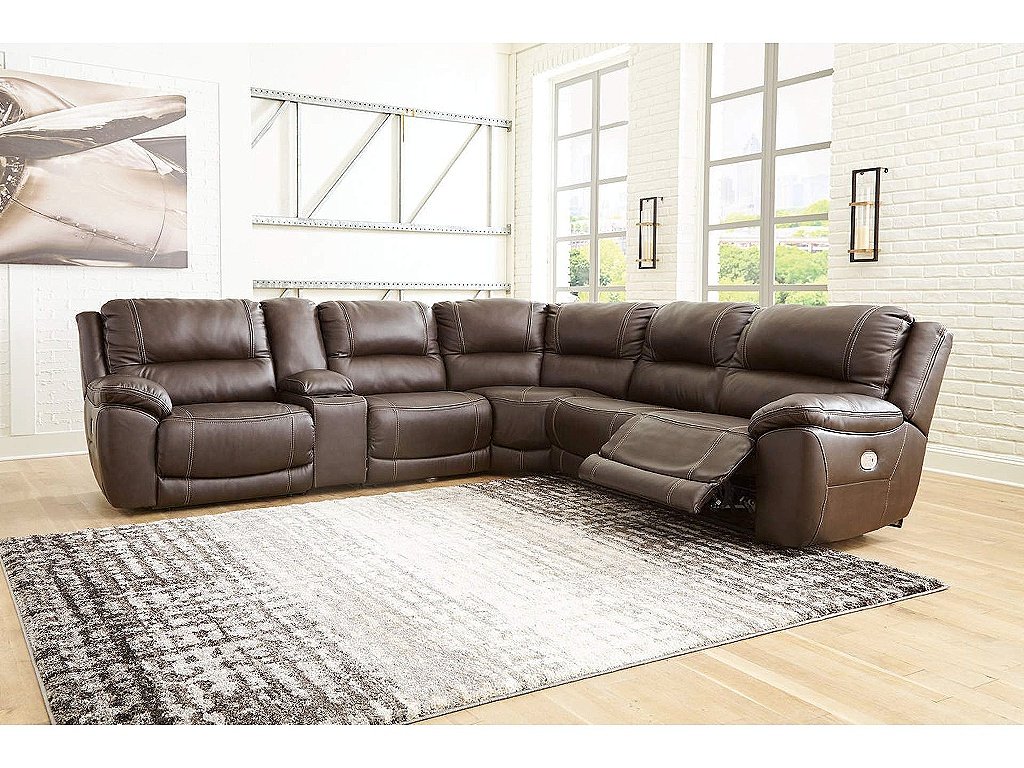 Dunleith 6-Piece Power Reclining Sectional