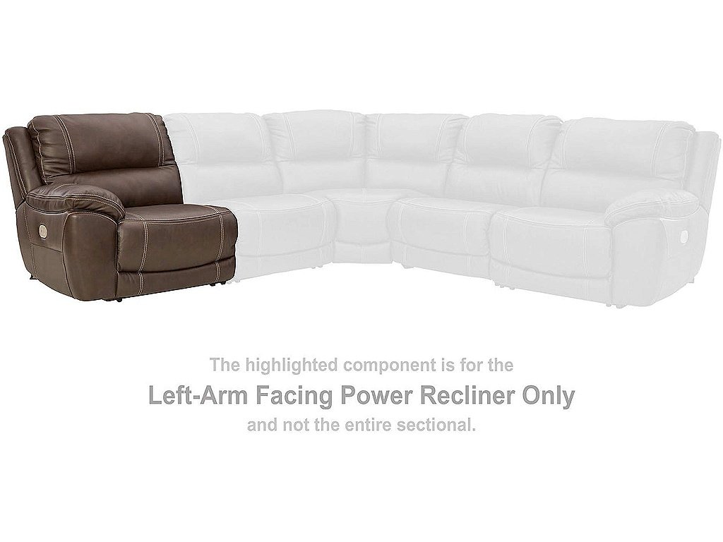 Dunleith Left-Arm Facing Power Recliner