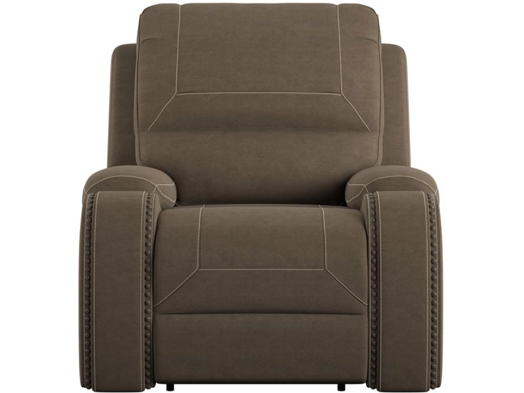 Swivel Recliner - Brown