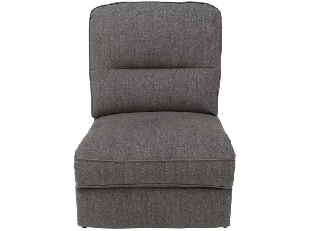 Armless Recliner-Grey