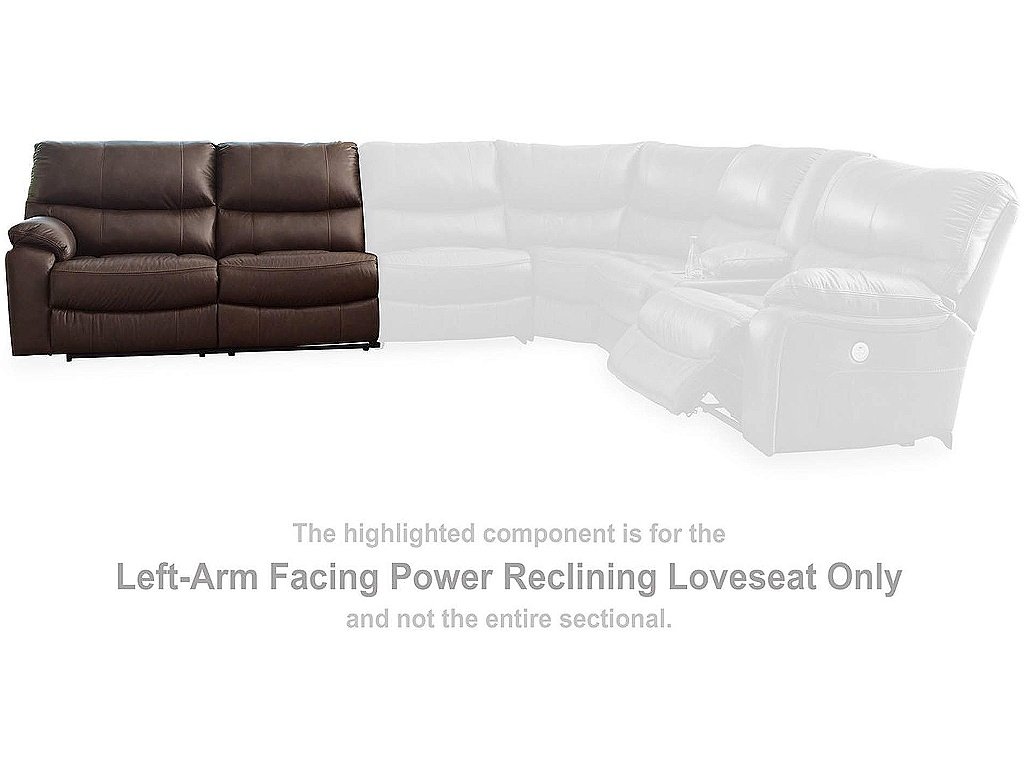 Family Circle Left-Arm Facing Power Reclining Loveseat