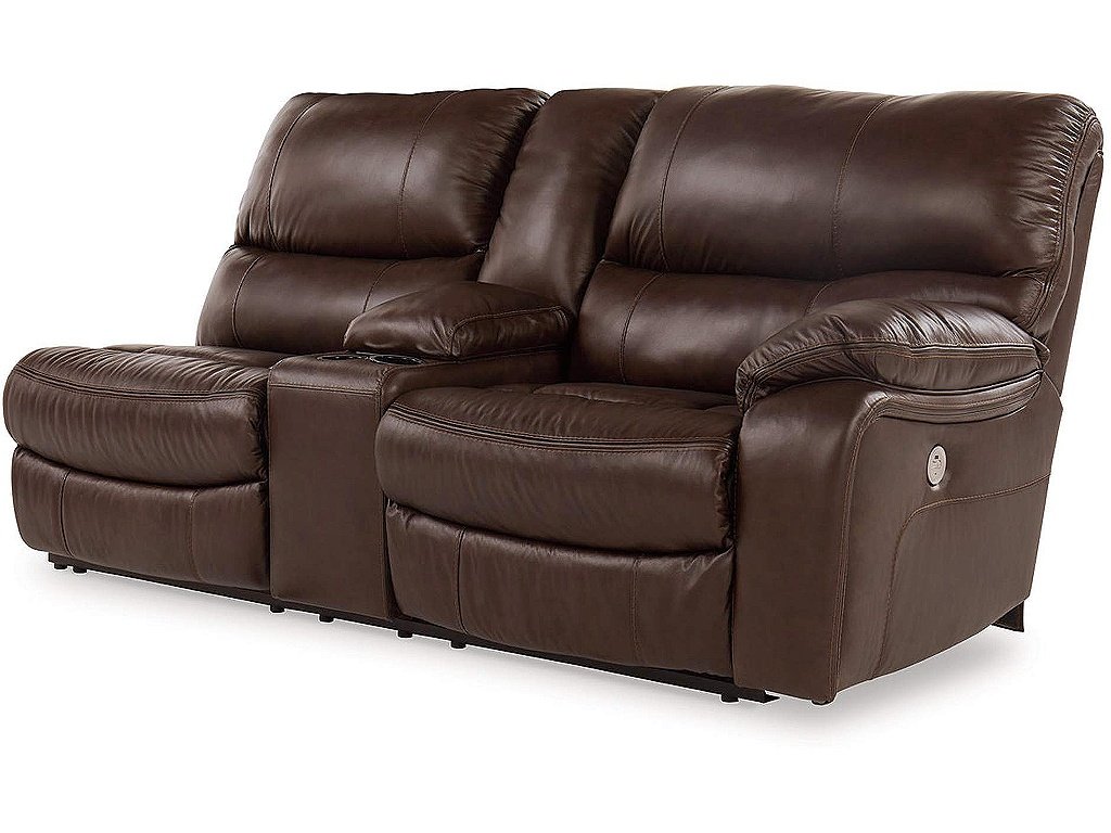 Family Circle Right-Arm Facing Power Reclining Loveseat with Console