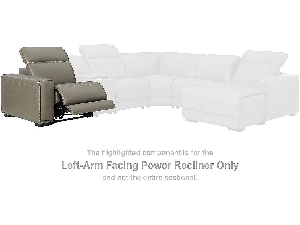 Correze Left-Arm Facing Power Recliner