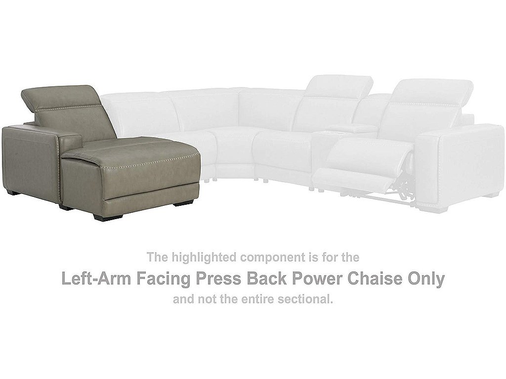 Correze Left-Arm Facing Power Reclining Back Chaise