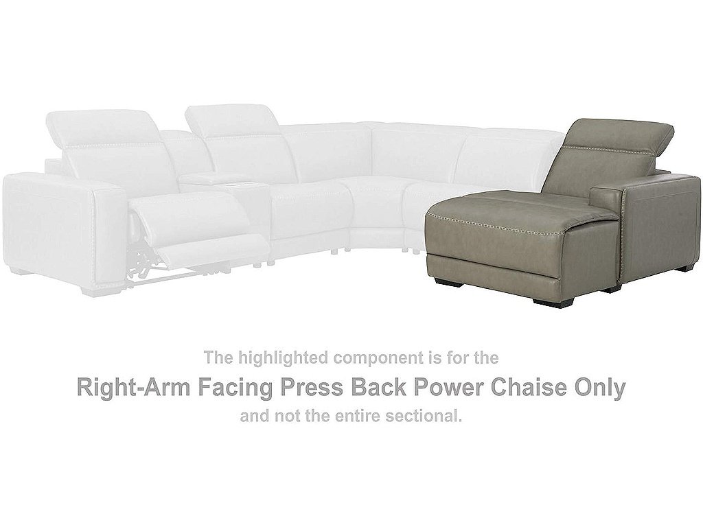 Correze Right-Arm Facing Power Reclining Back Chaise