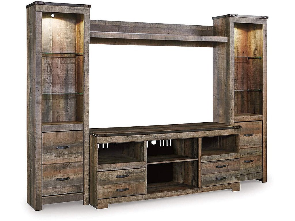 Trinell 4-Piece Entertainment Center