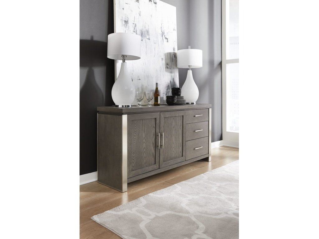 Plata Sideboard in Thunder Grey