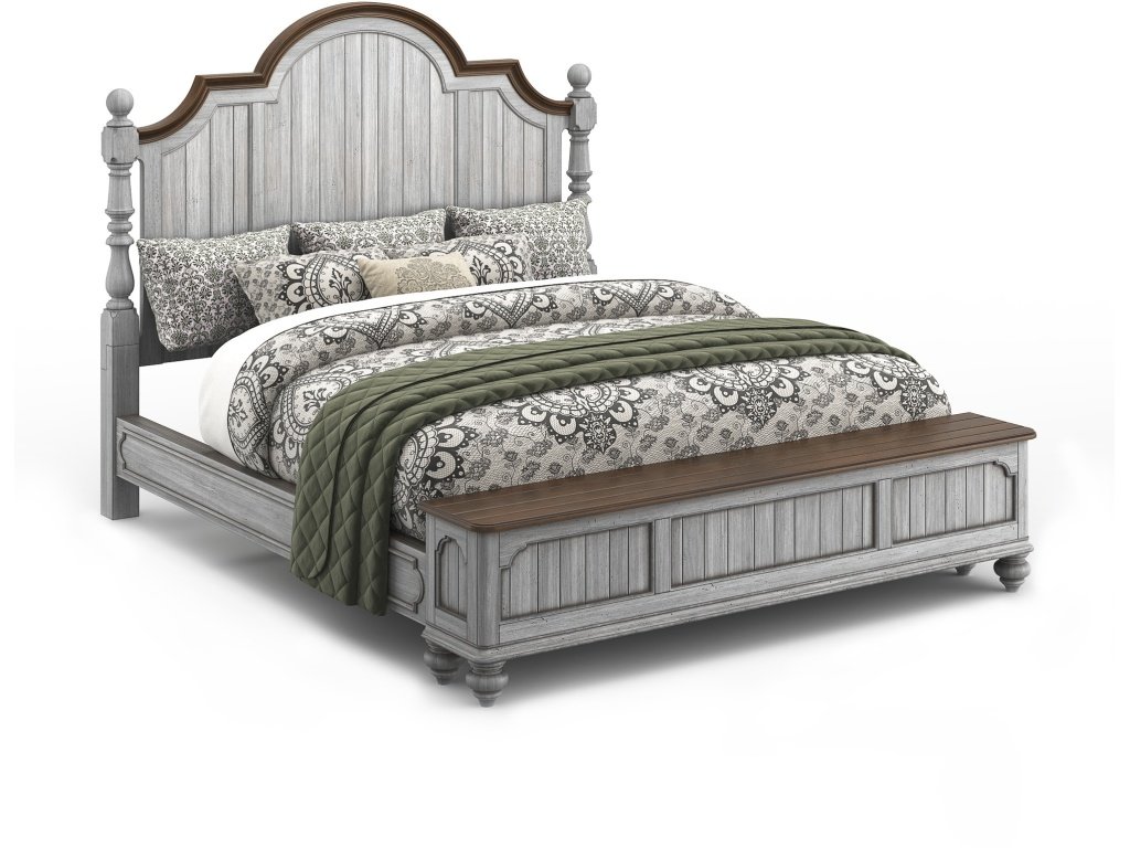 King Storage Bed