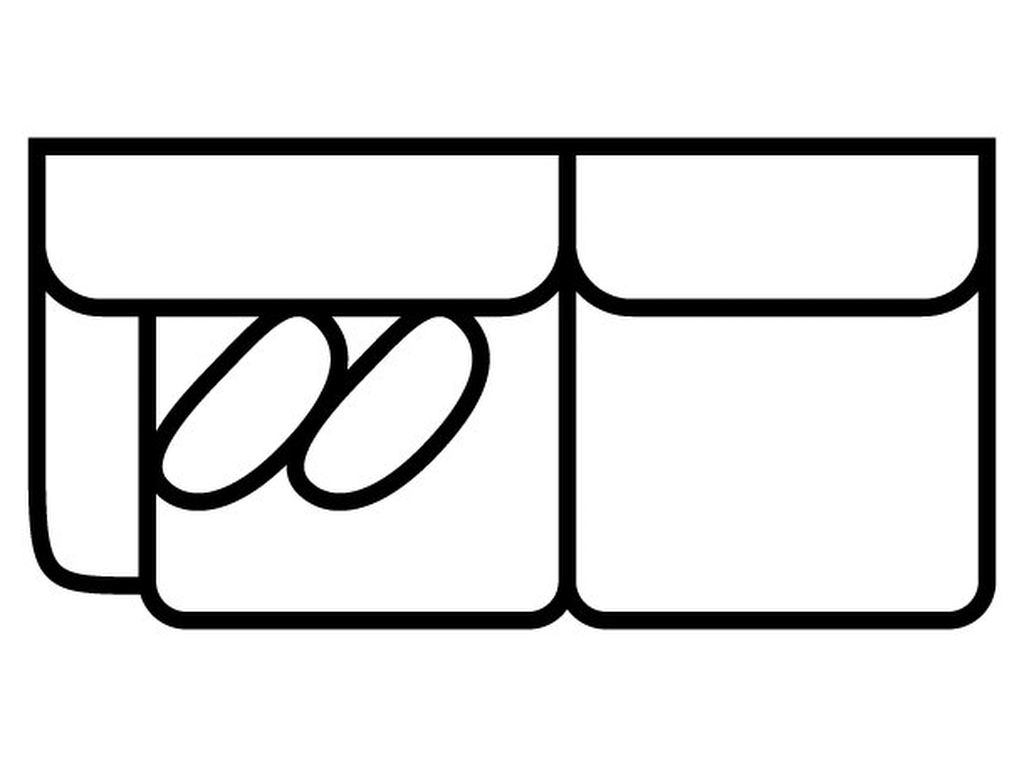LSF 1 Arm Loveseat