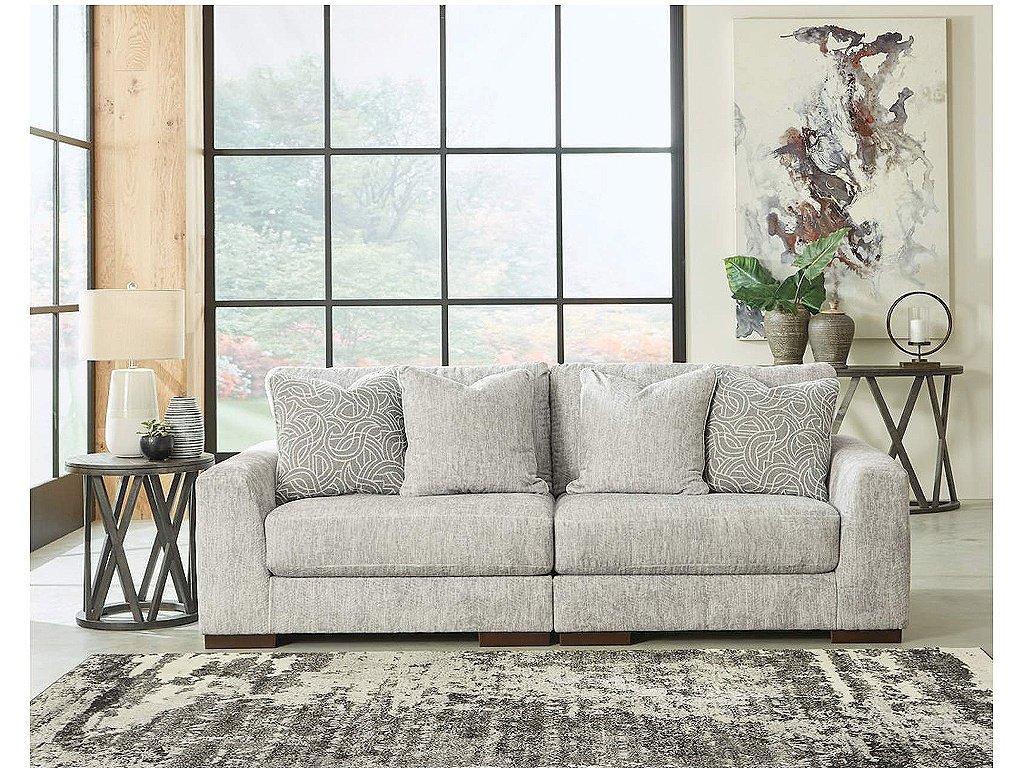 Regent Park 2-Piece Sectional Loveseat
