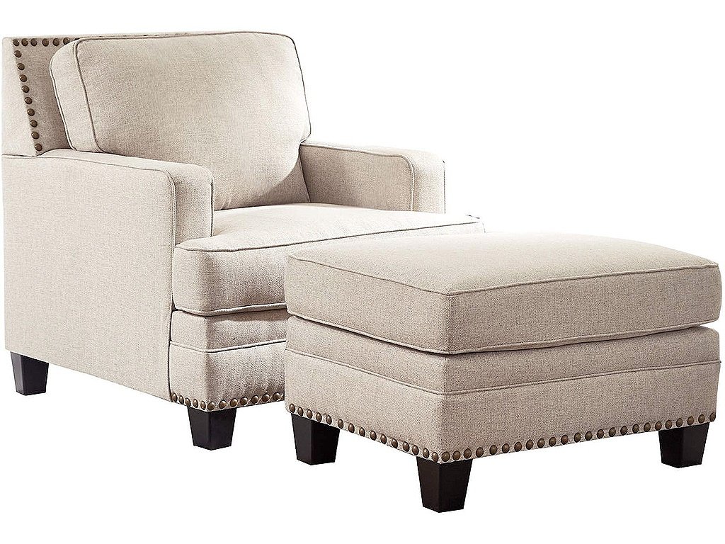 Claredon Chair and Ottoman