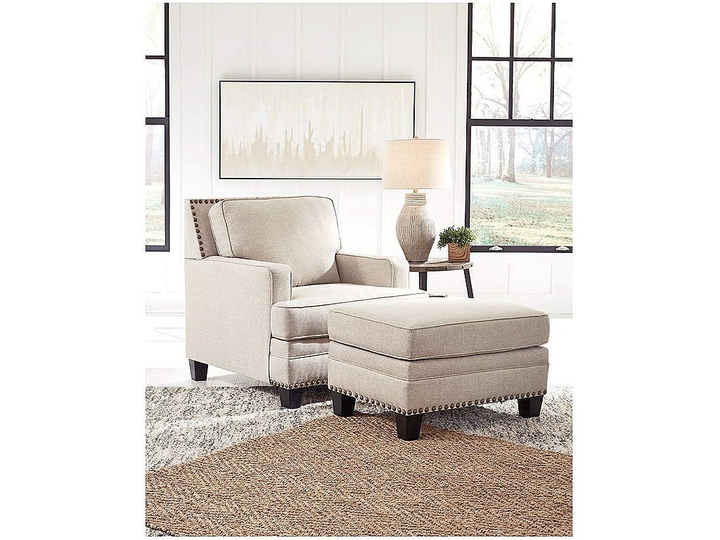 Claredon Chair and Ottoman