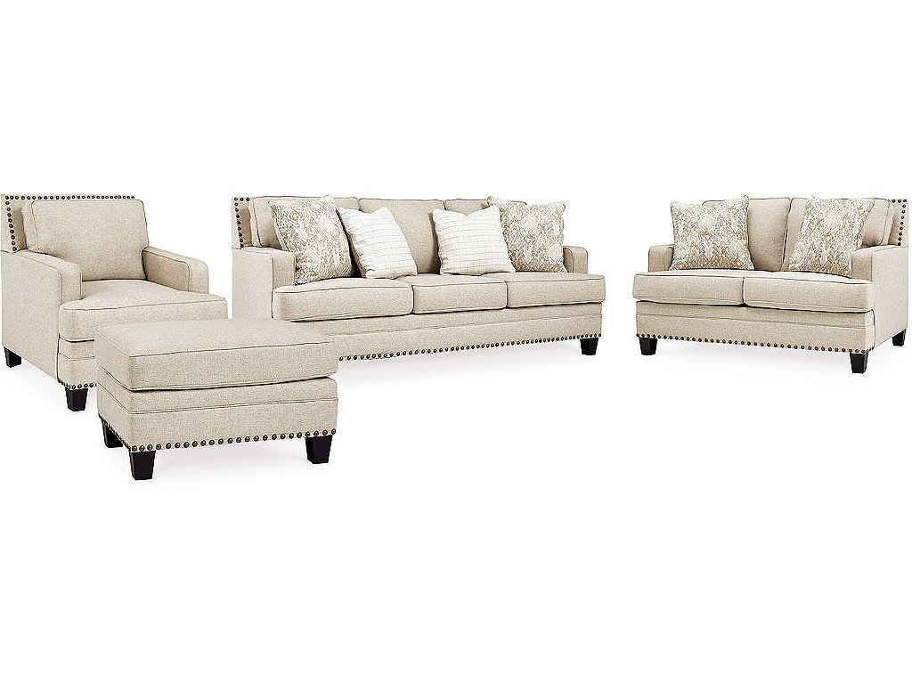 Claredon Sofa, Loveseat, Chair and Ottoman