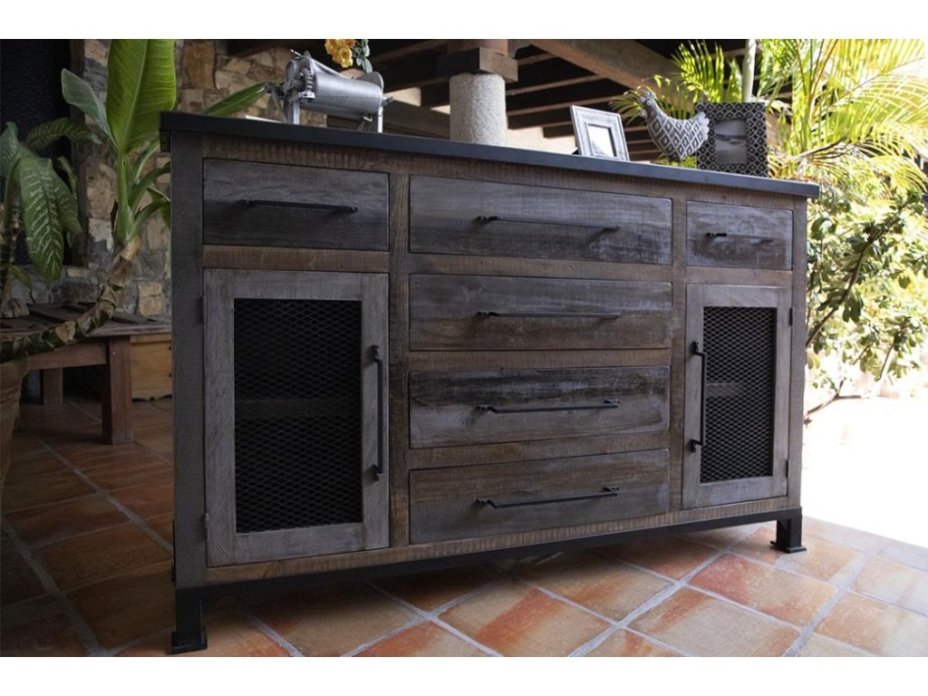 6 Drawer 2 Doors Buffet