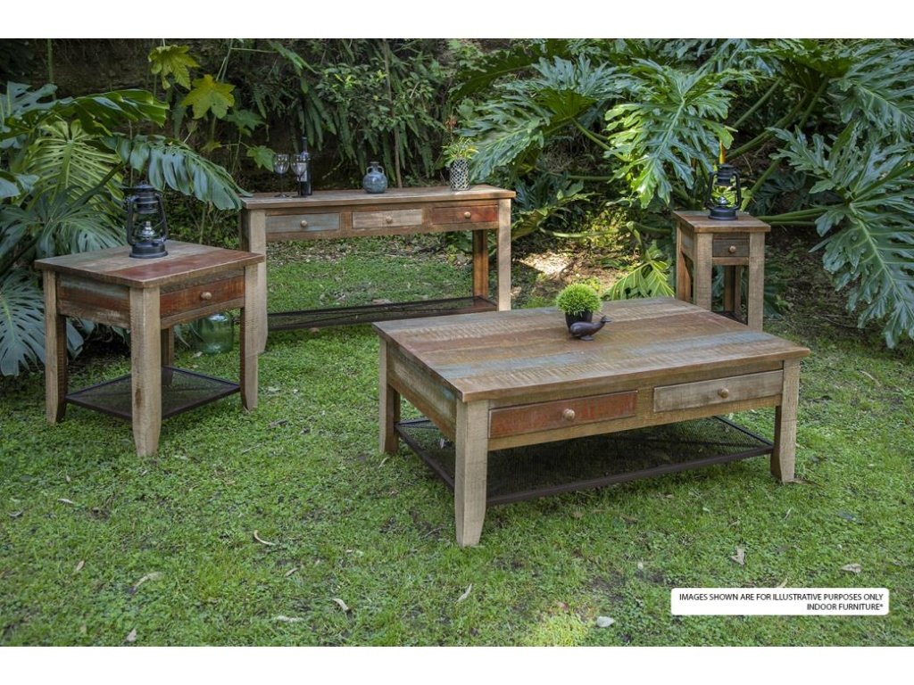 4 Drawer Cocktail Table