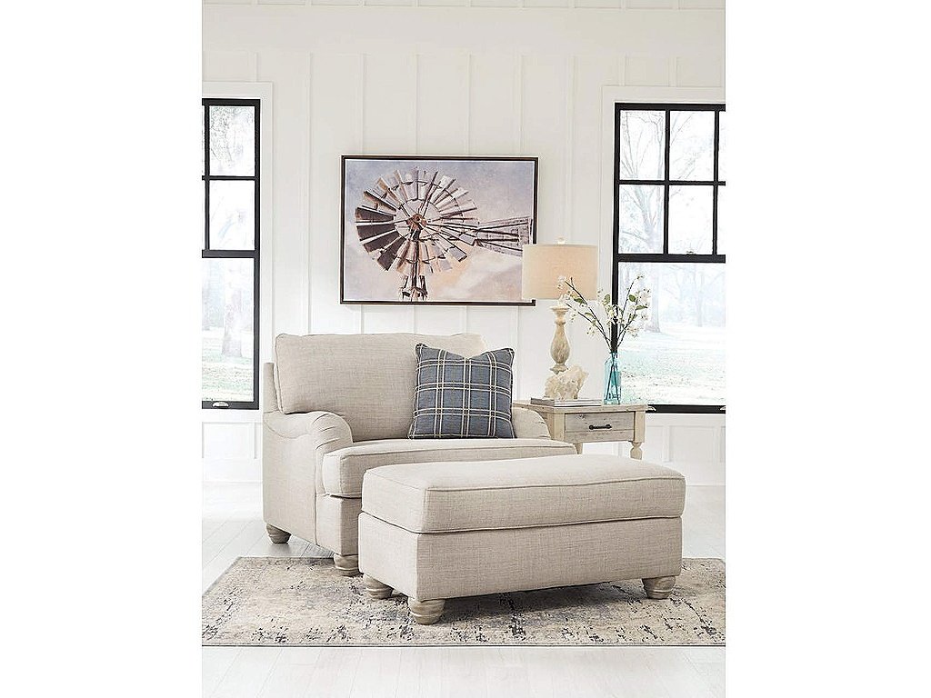 Traemore Chair and Ottoman