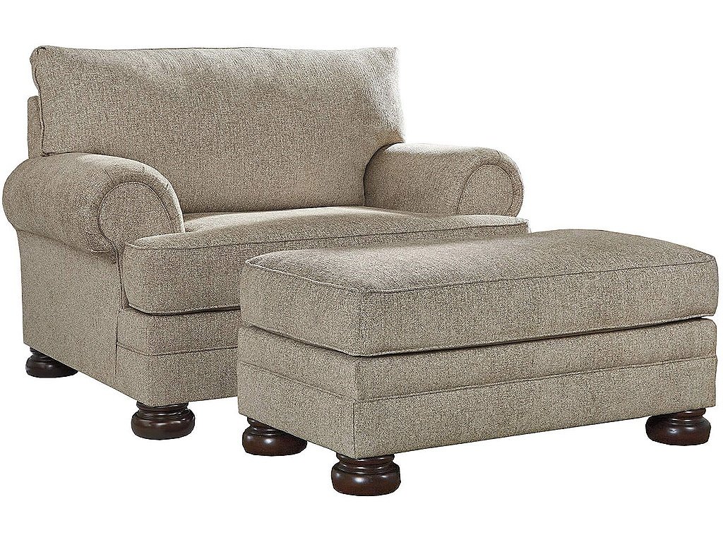 Kananwood Chair and Ottoman