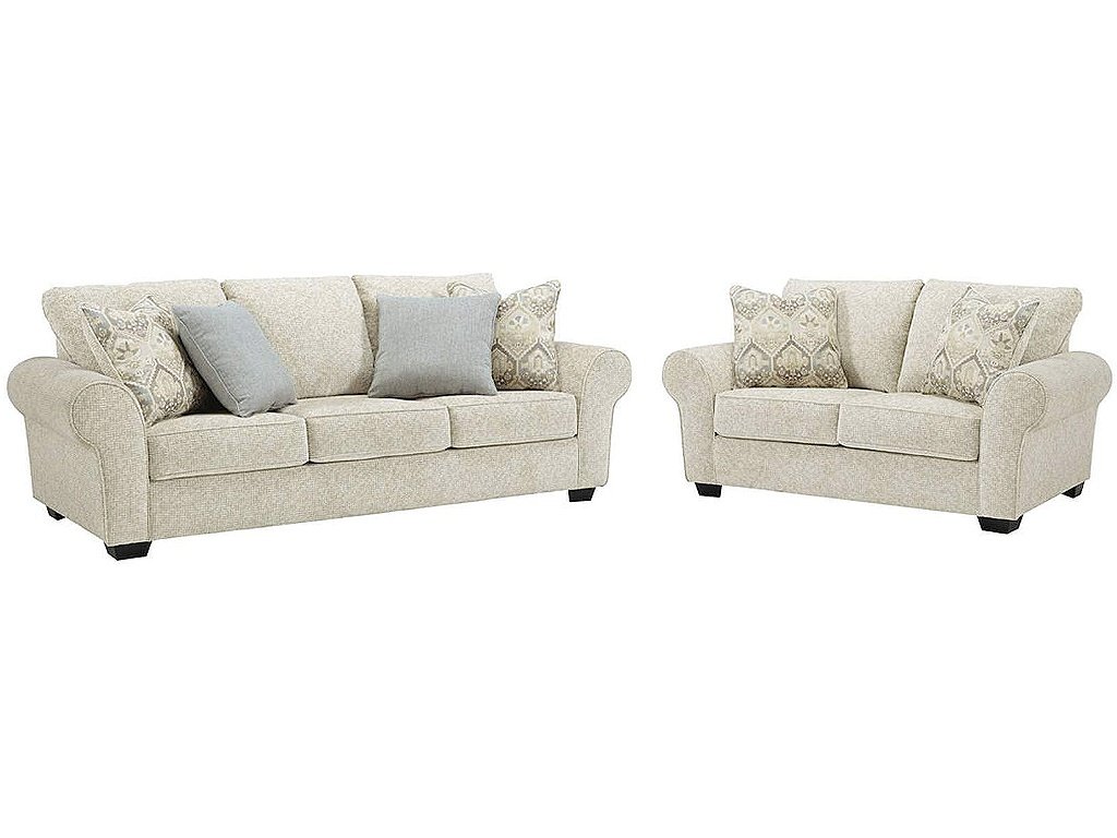 Haisley Sofa and Loveseat