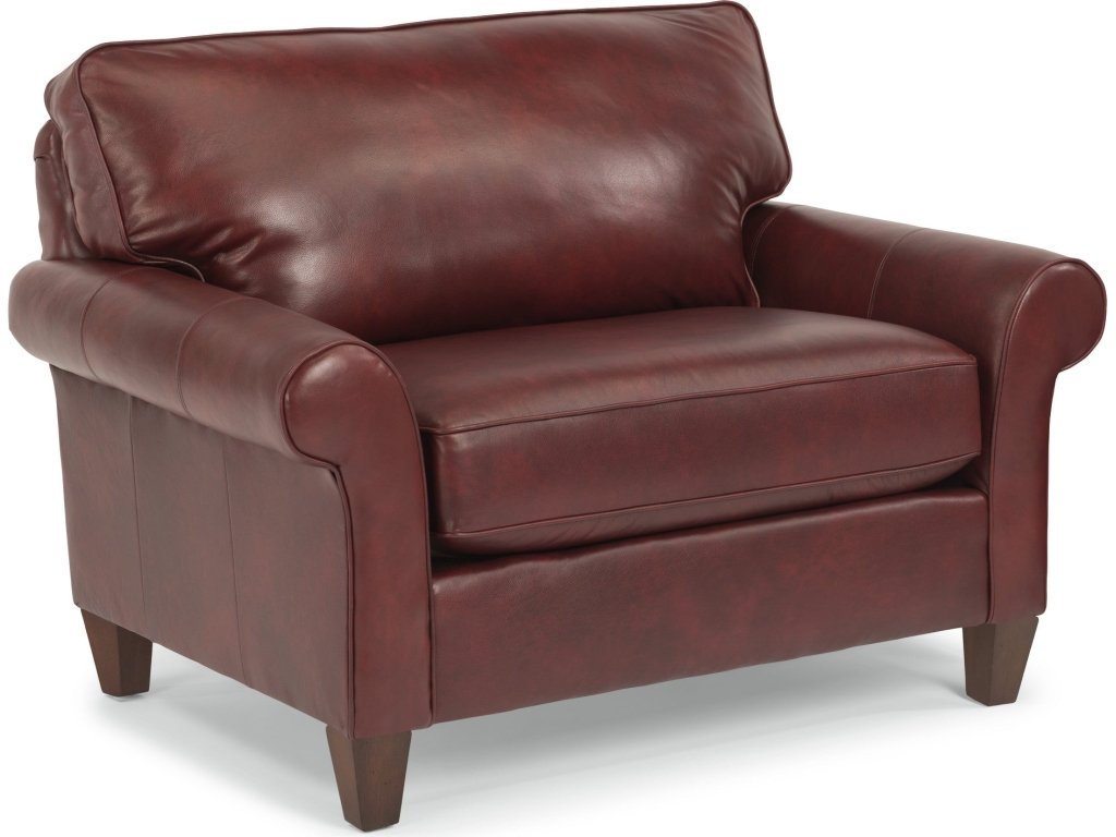 Westside Leather Chair and a Half