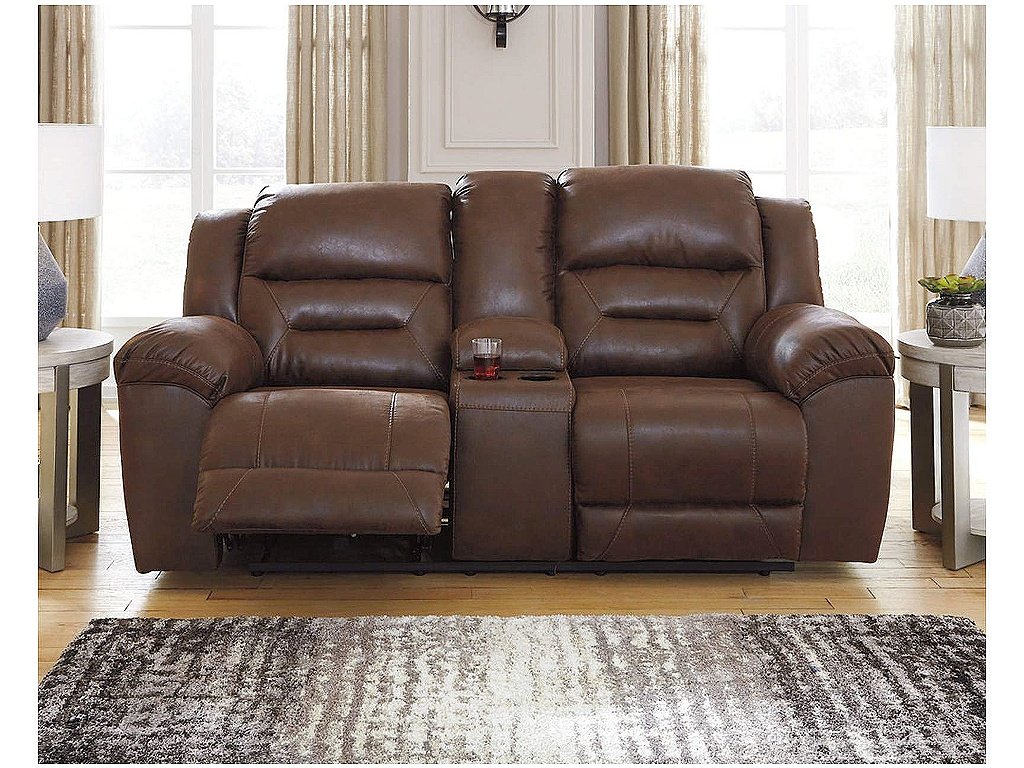 Stoneland Power Reclining Loveseat with Console