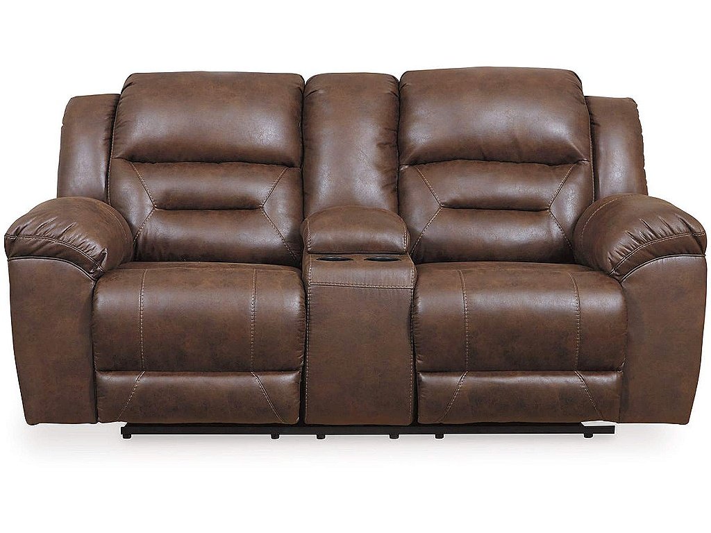 Stoneland Reclining Loveseat with Console