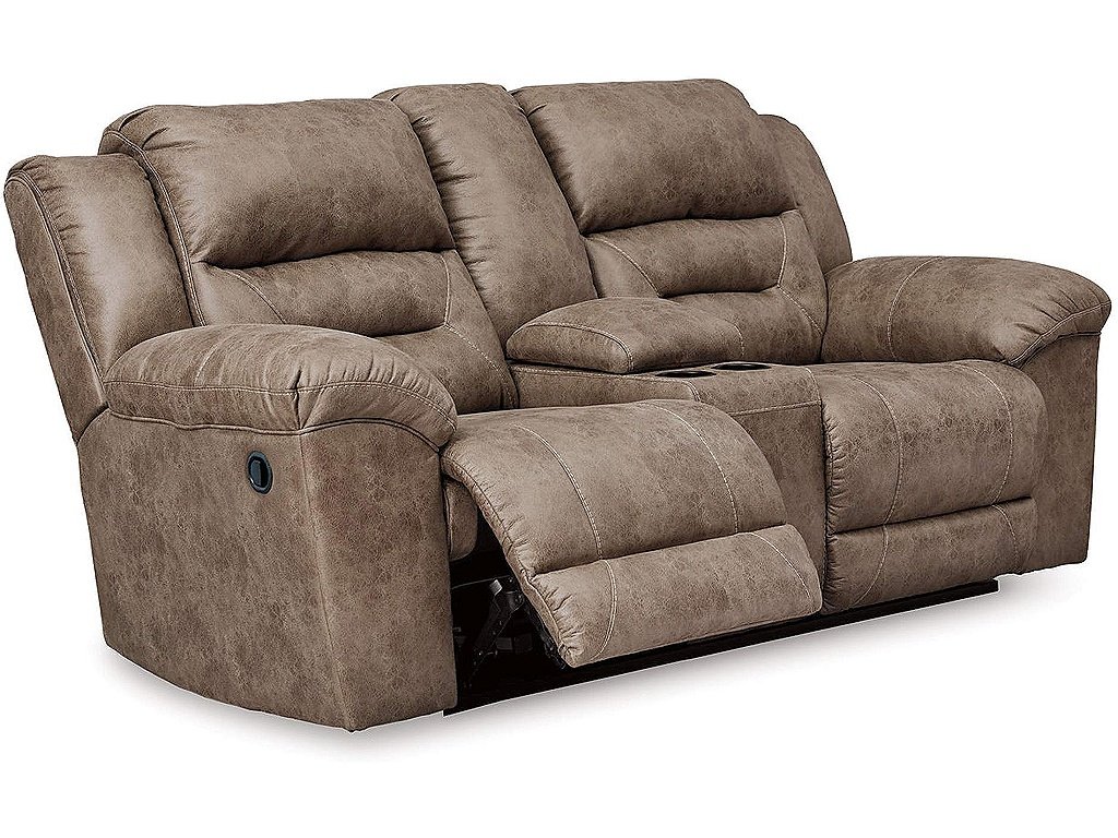 Stoneland Reclining Loveseat with Console
