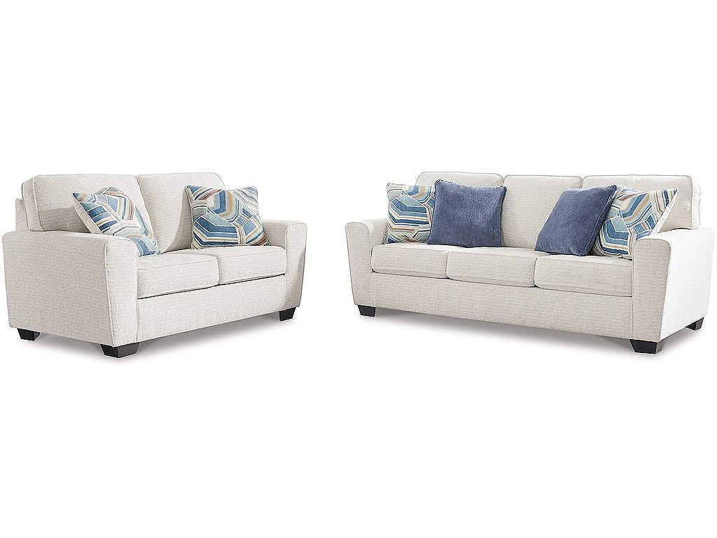 Cashton Sofa and Loveseat