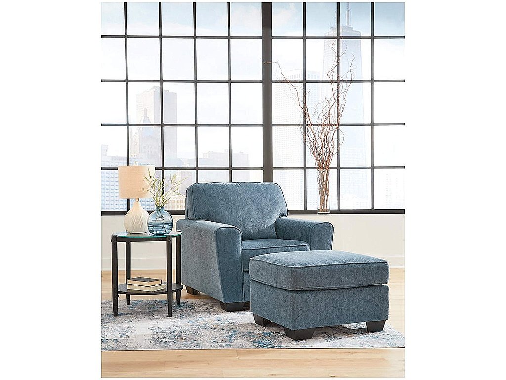 Cashton Chair and Ottoman