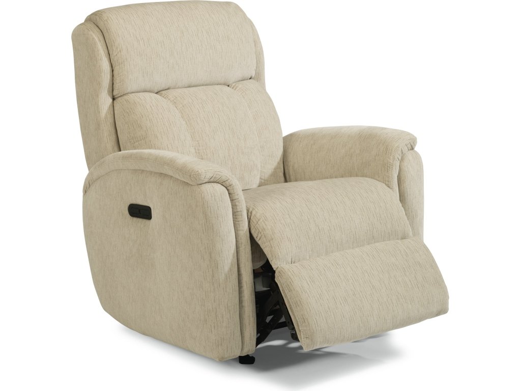 Luna Fabric Power Recliner with Power Headrest