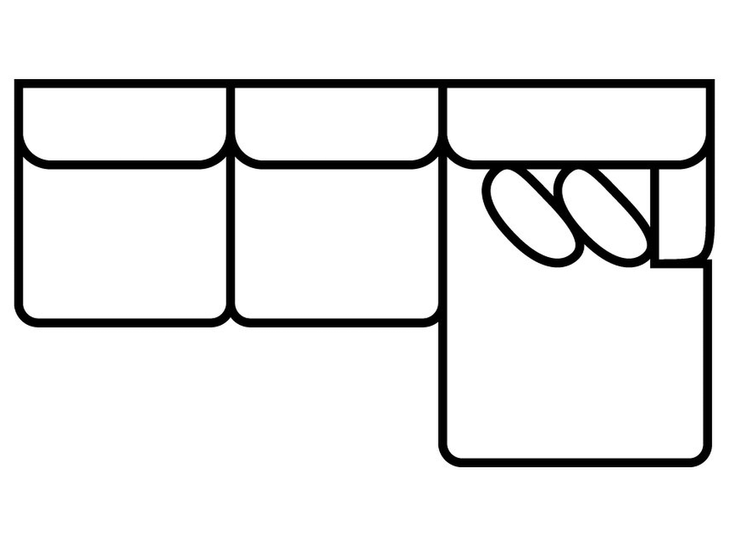 RSF 1 Arm Sofa Chaise