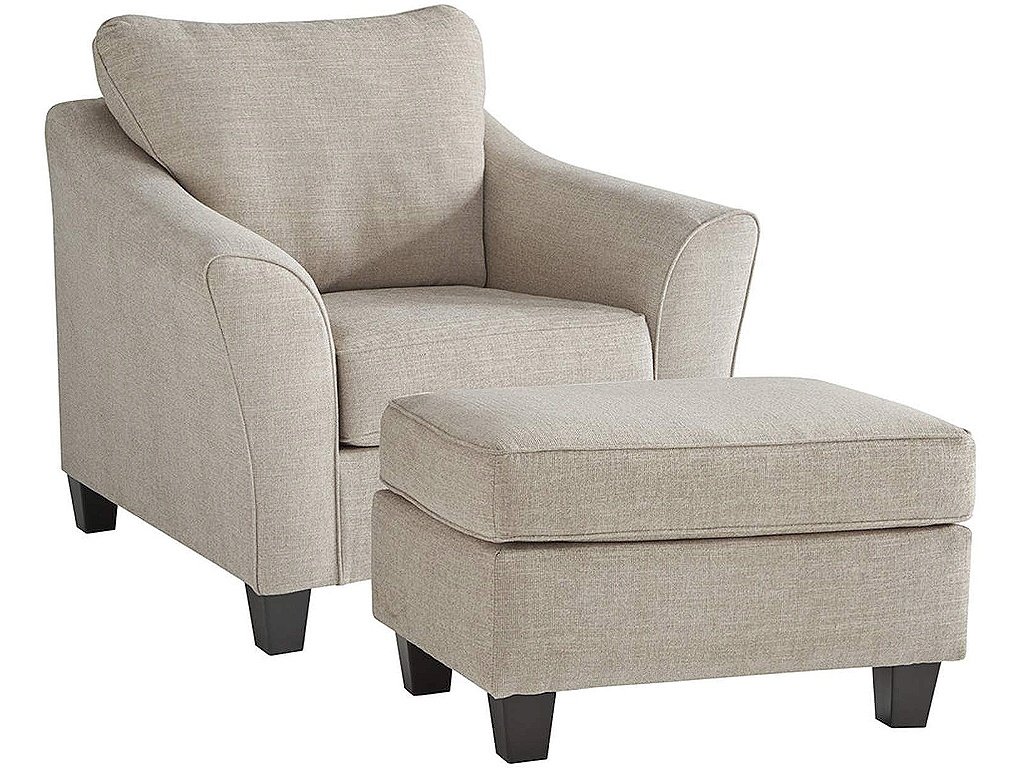 Abney Chair and Ottoman