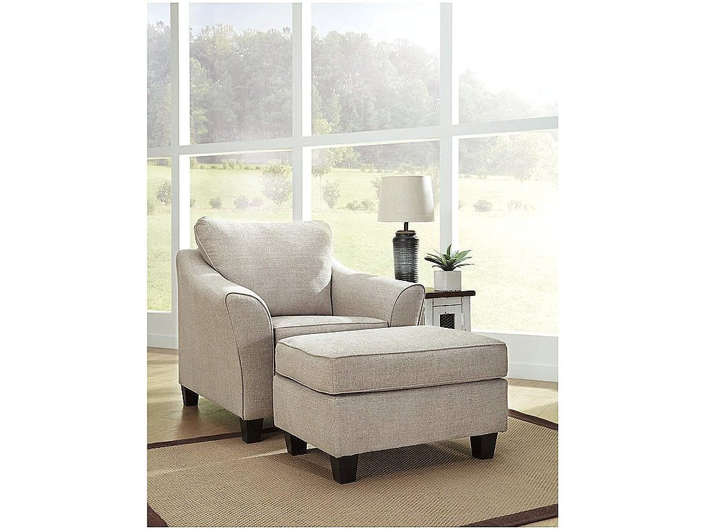 Abney Chair and Ottoman