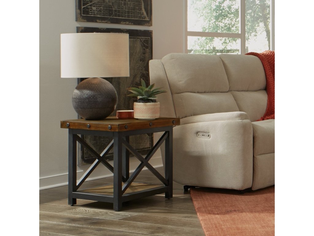Carpenter Brown End Table