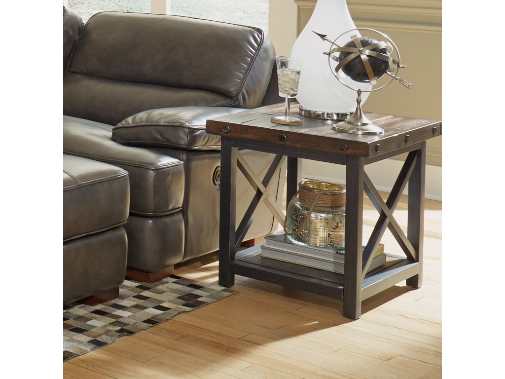 Carpenter Brown Lamp Table